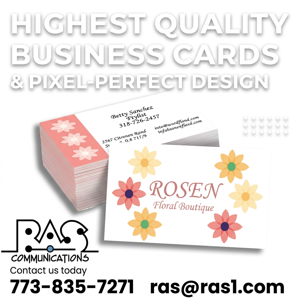 RAS Communications advertisement
